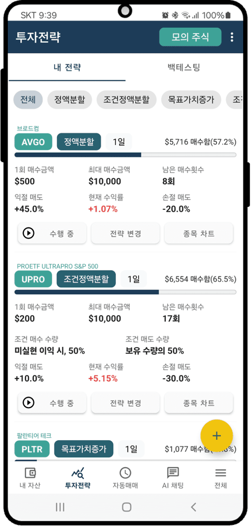 나의 투자 전략